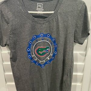 Pro Edge Grey Florida Gators Graphic Tee